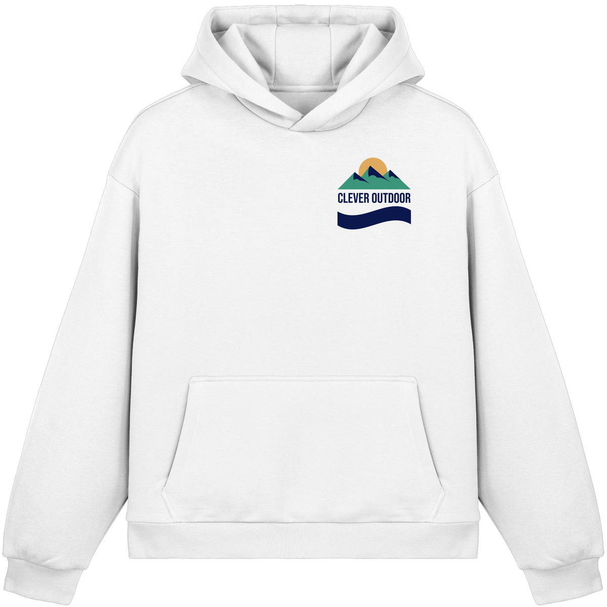 Clever Outdoor Official Club Backprint - Fluffy Boxcut Hoodie