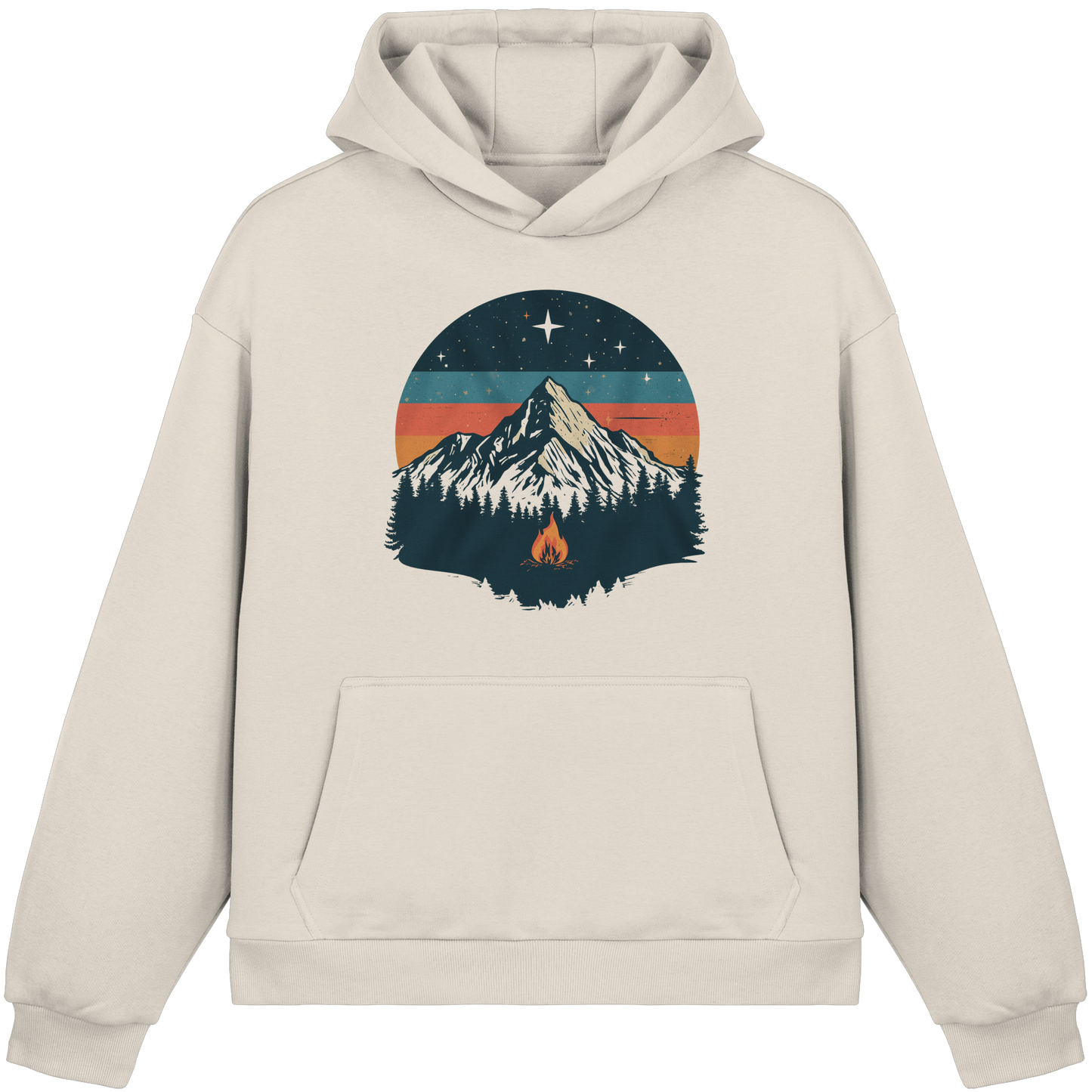 Clever Outdoor Direct Mountain - Fluffy Boxcut Hoodie