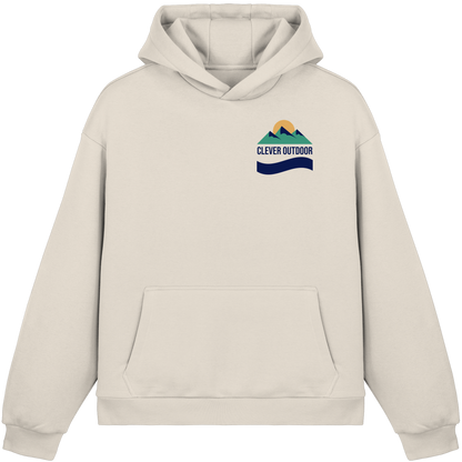Clever Outdoor Official Club Backprint - Fluffy Boxcut Hoodie