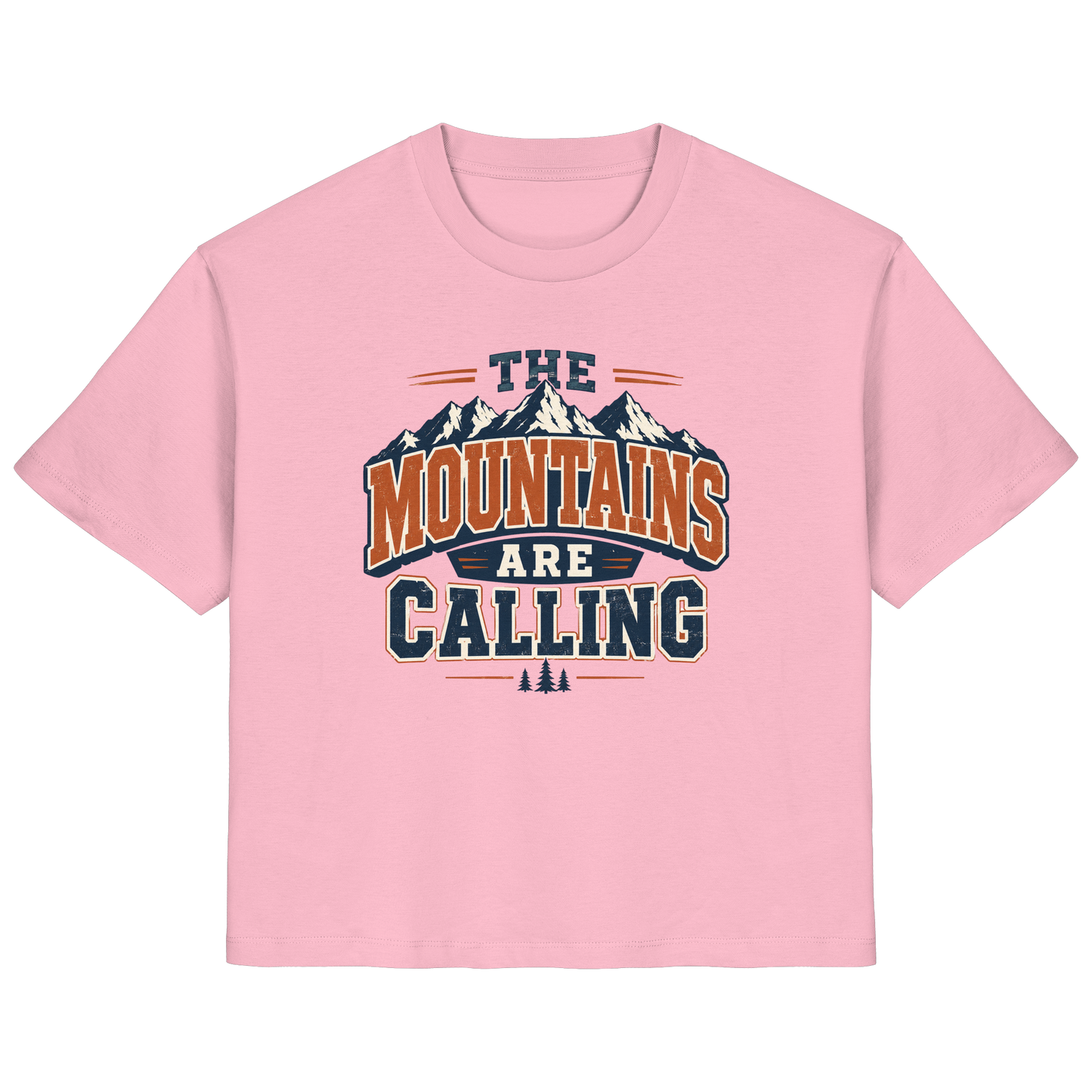 Clever Outdoor The Mountains Are Calling - Ladies Organic Shirt