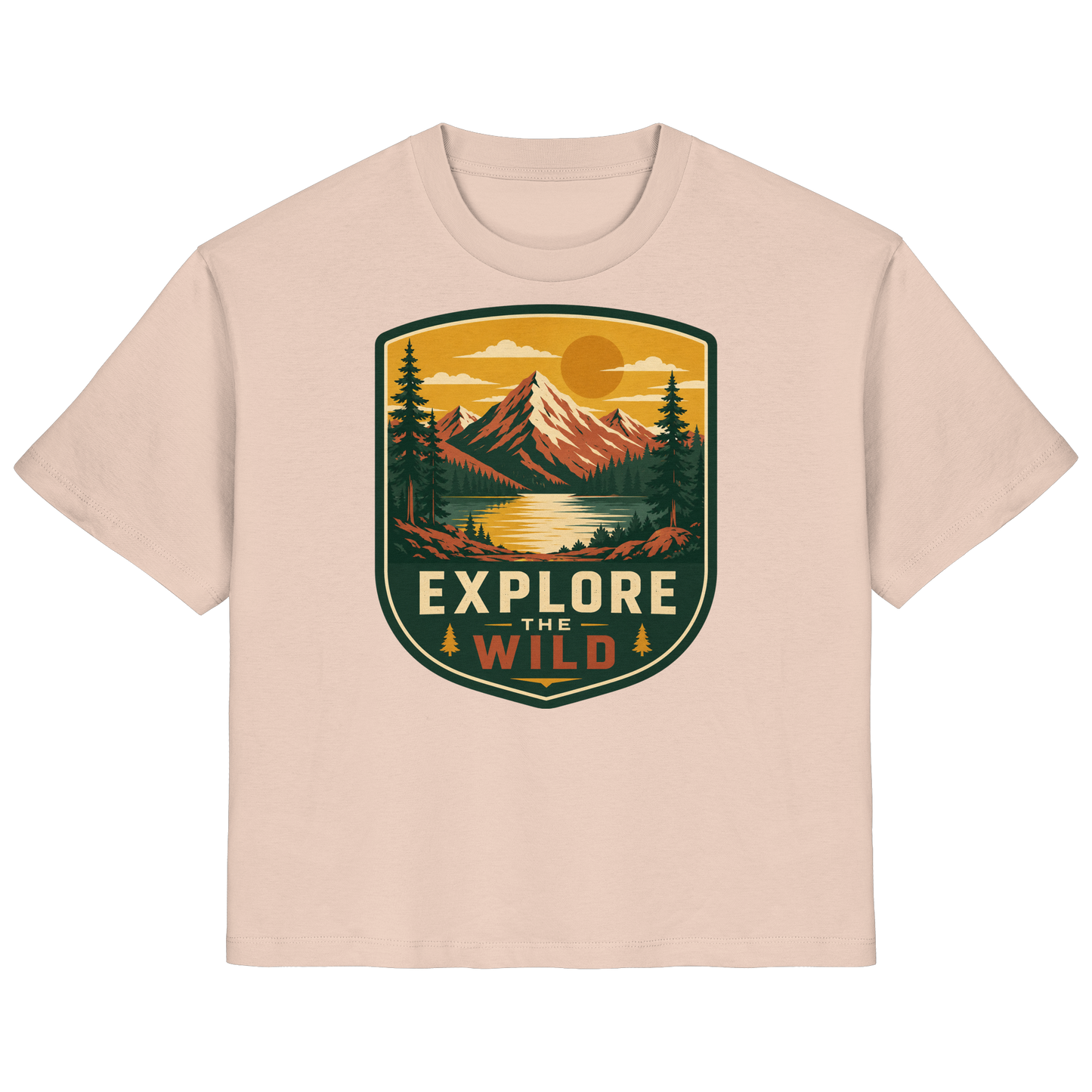 Clever Outdoor Explore The Wild - Ladies Organic Shirt