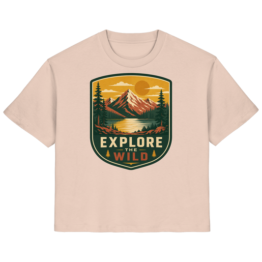 Clever Outdoor Explore The Wild - Ladies Organic Shirt - clever-outdoor.de