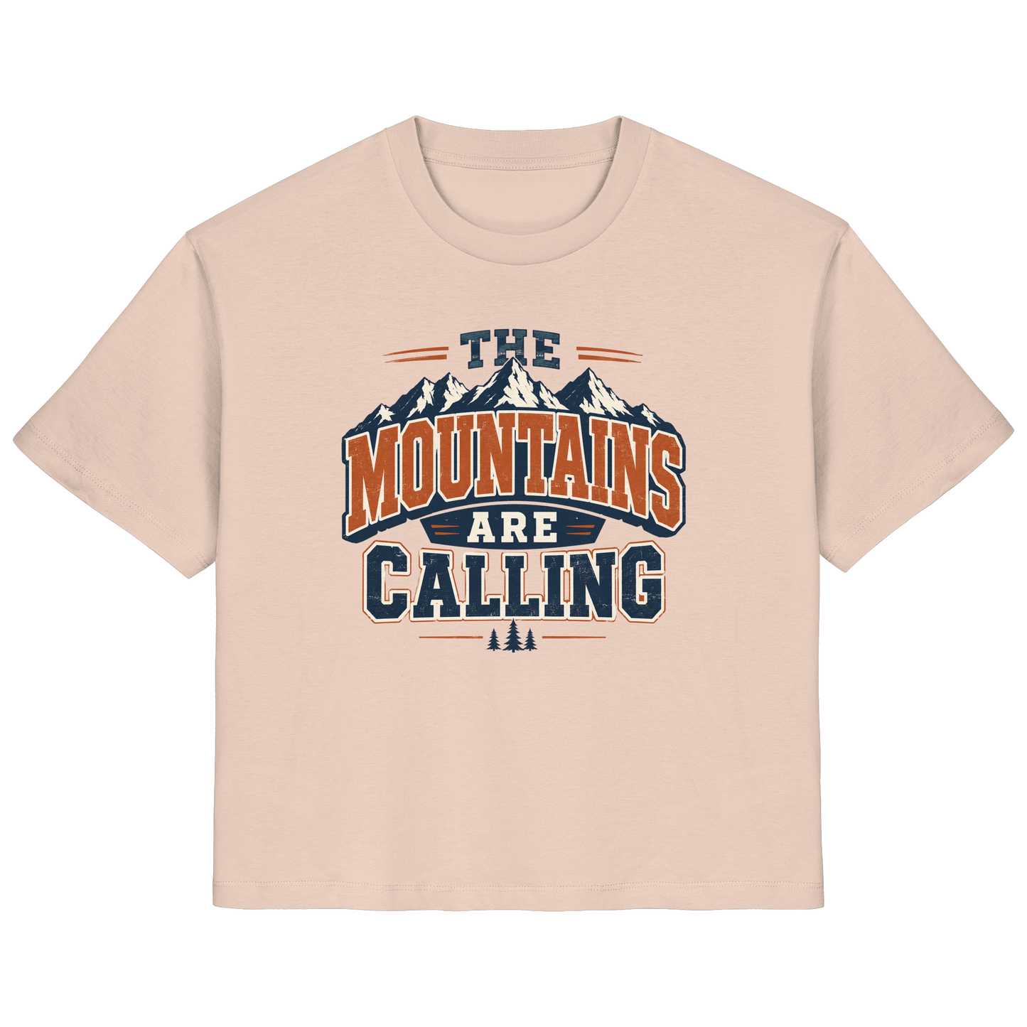 Clever Outdoor The Mountains Are Calling - Ladies Organic Shirt