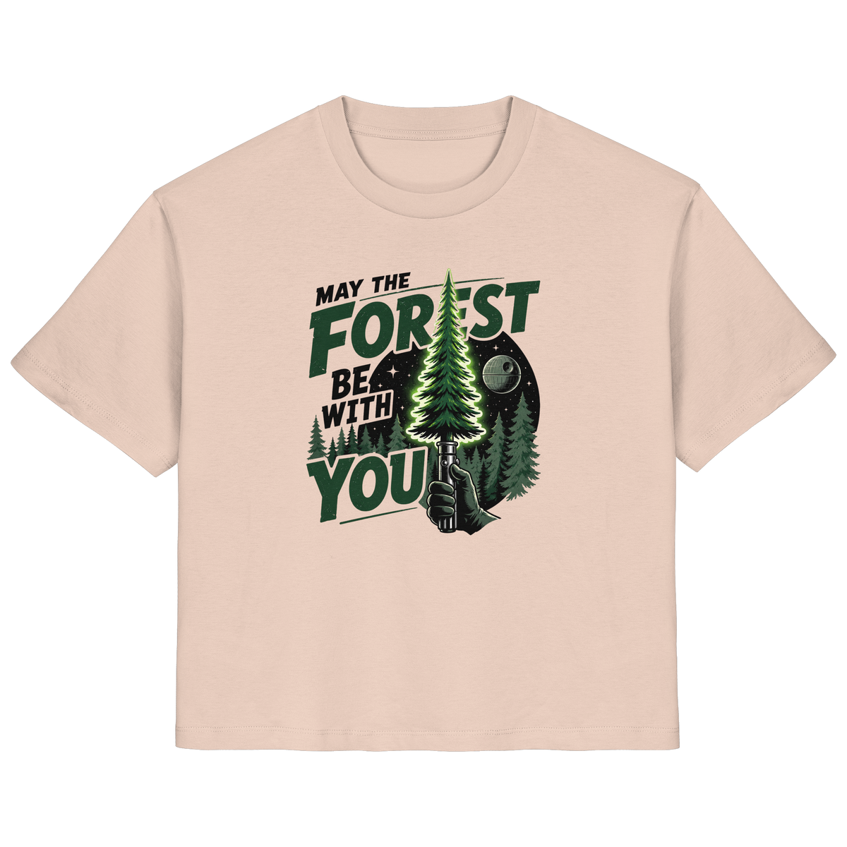 Clever Outdoor May The Forest Be With You - Ladies Organic Shirt - clever-outdoor.de
