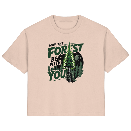 Clever Outdoor May The Forest Be With You - Ladies Organic Shirt - clever-outdoor.de