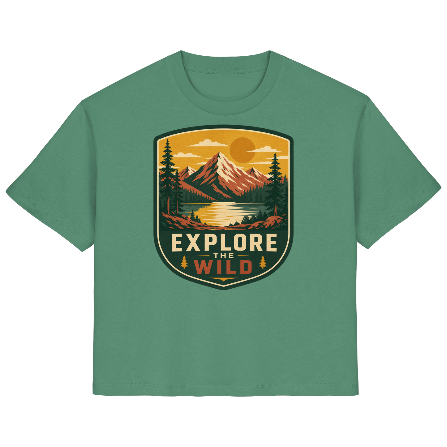 Clever Outdoor Explore The Wild - Ladies Organic Shirt