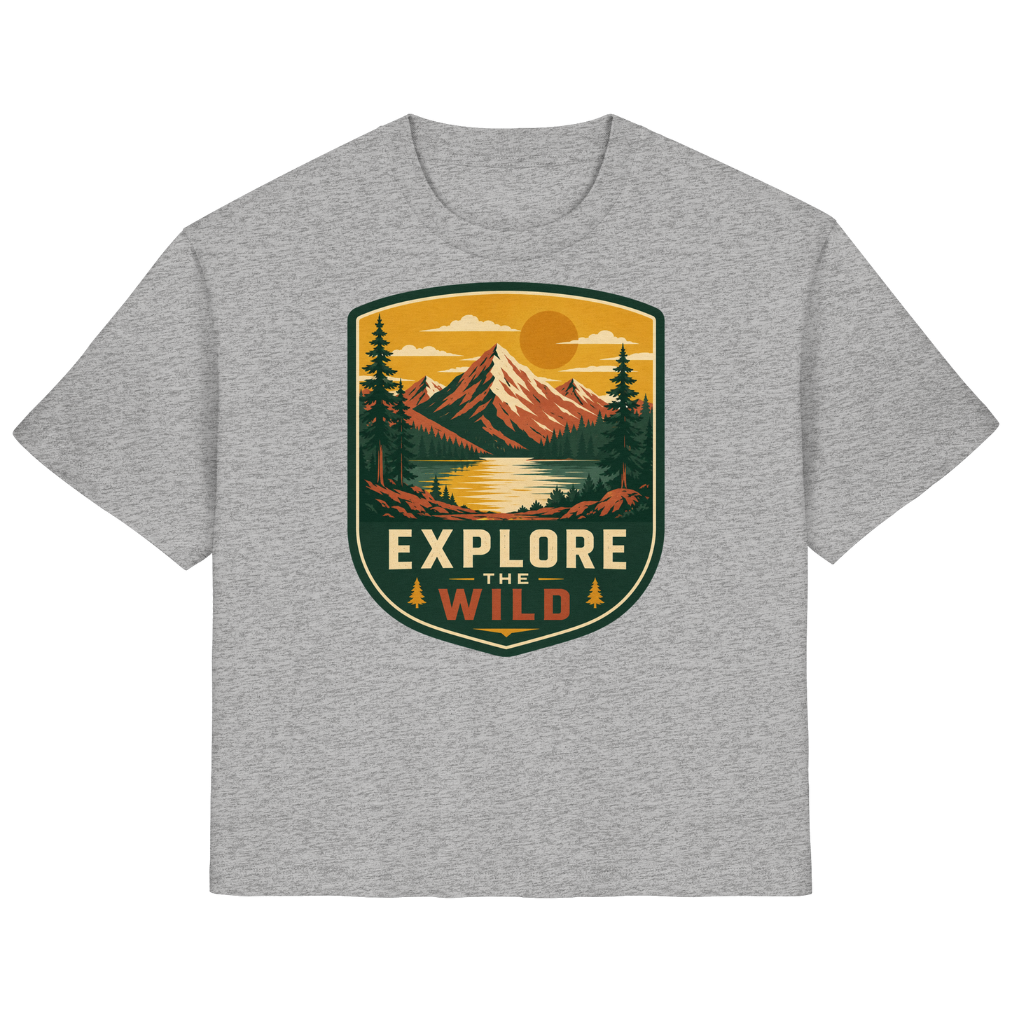 Clever Outdoor Explore The Wild - Ladies Organic Shirt
