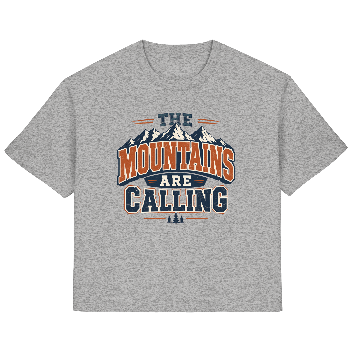 Clever Outdoor The Mountains Are Calling - Ladies Organic Shirt