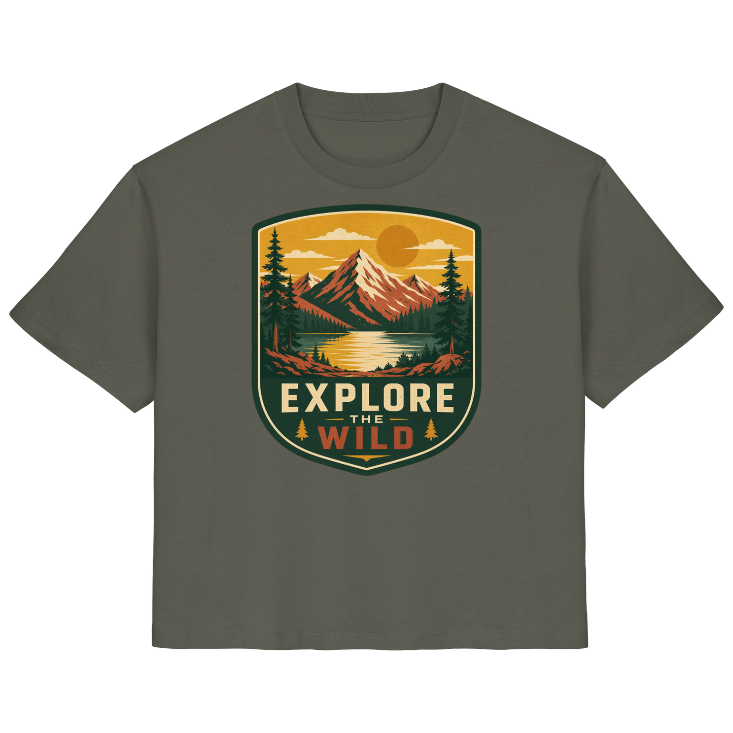 Clever Outdoor Explore The Wild - Ladies Organic Shirt