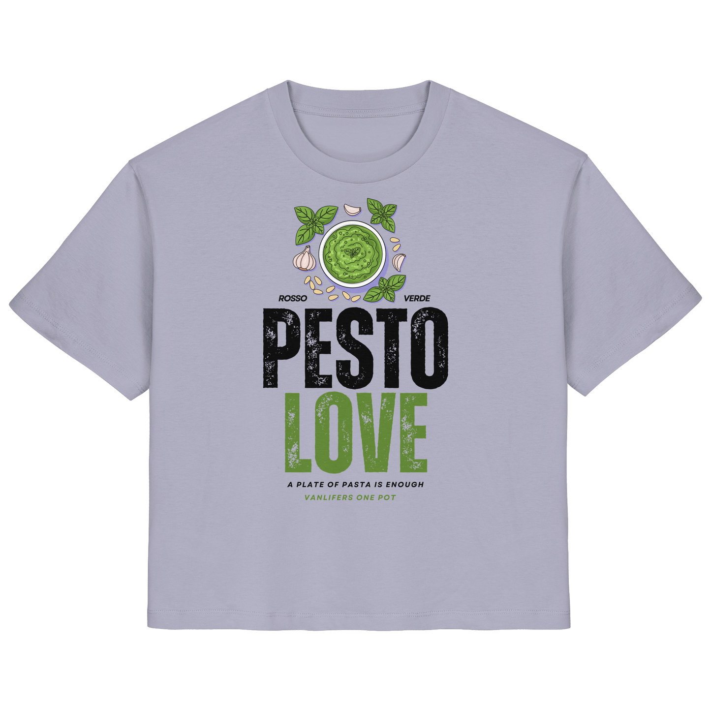 Clever Outdoor Pesto Love - Ladies Organic Shirt