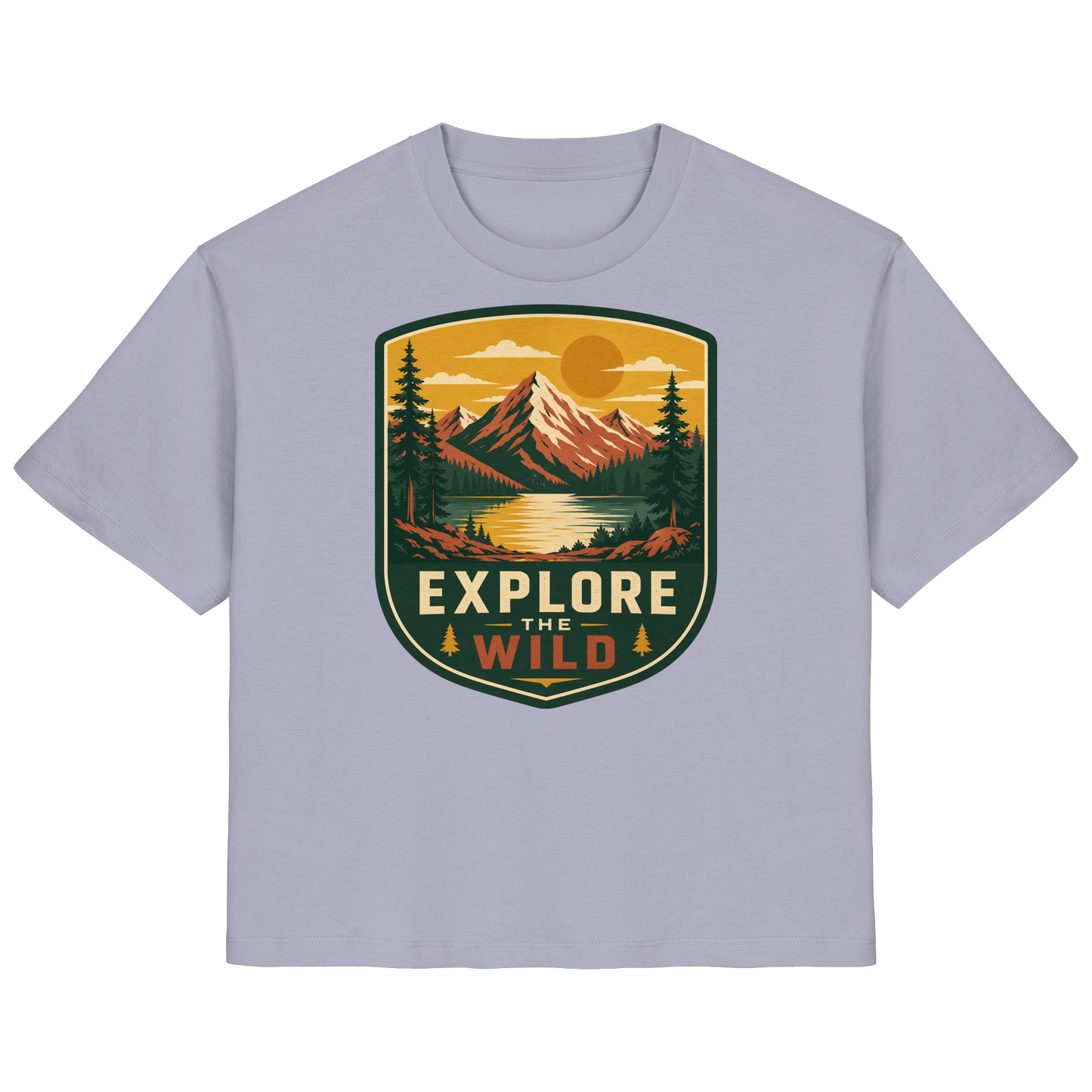 Clever Outdoor Explore The Wild - Ladies Organic Shirt