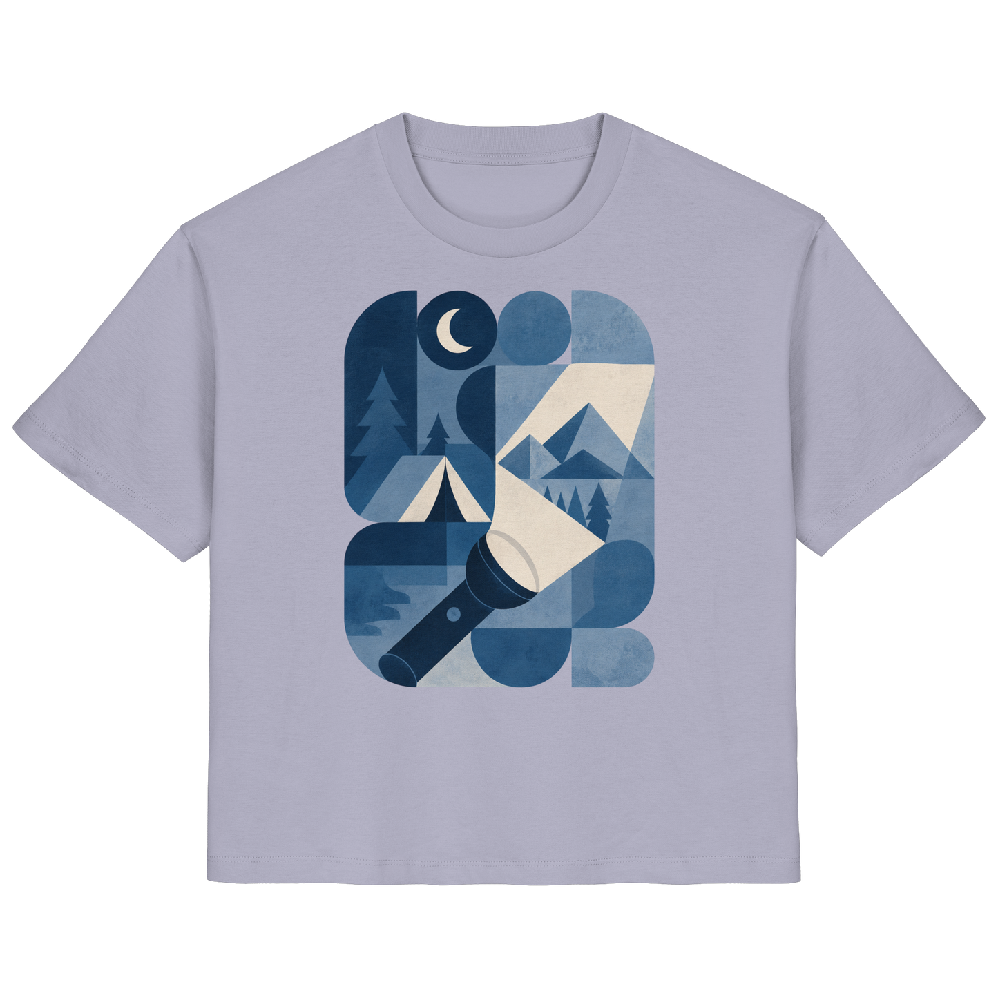 Clever Outdoor Blue System - Ladies Organic Shirt