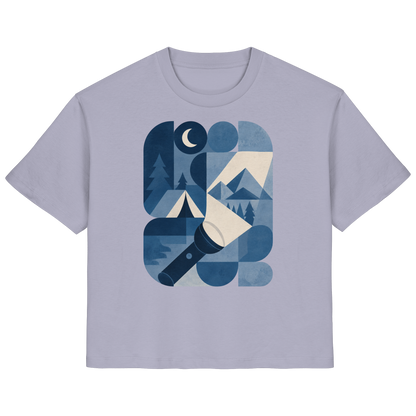 Clever Outdoor Blue System - Ladies Organic Shirt