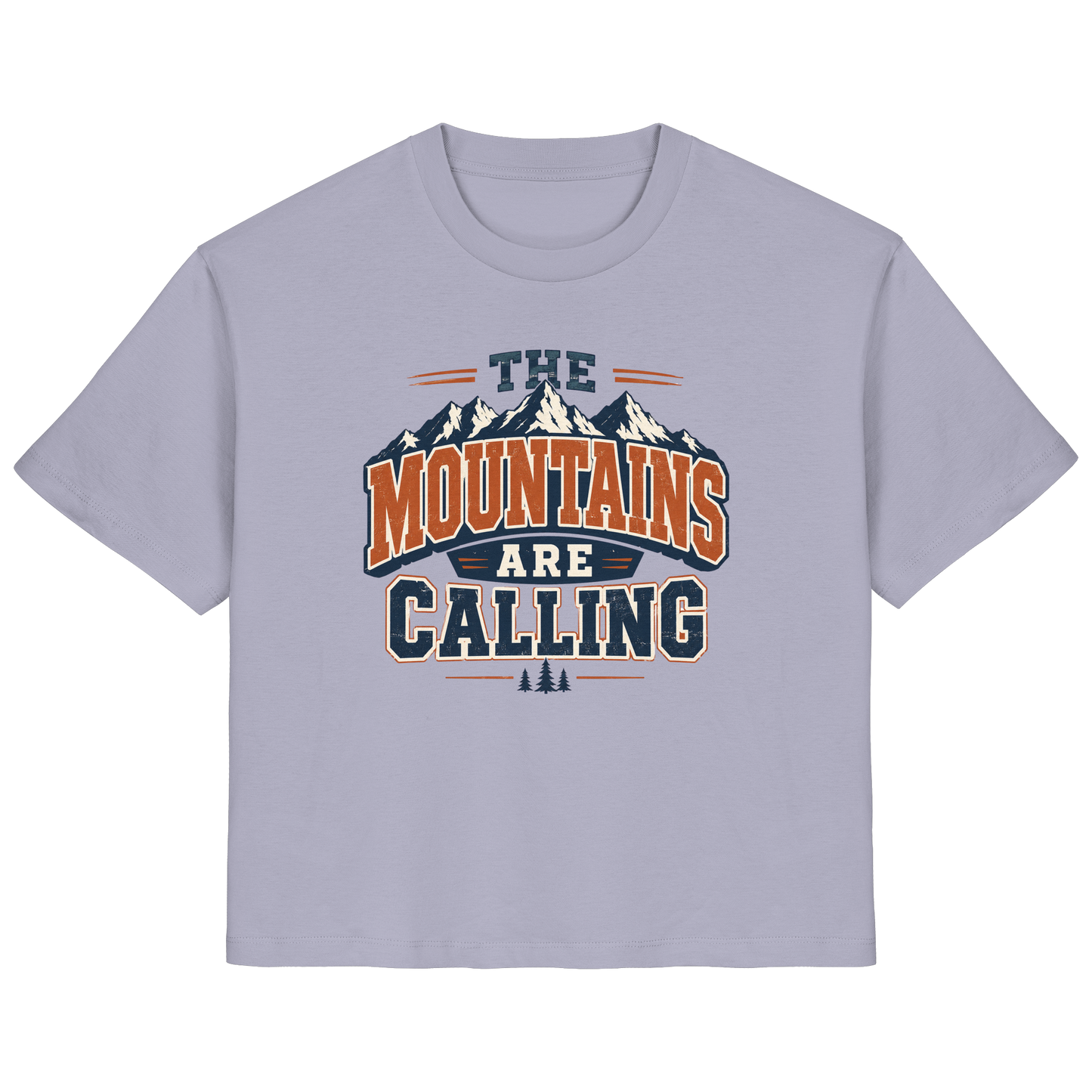 Clever Outdoor The Mountains Are Calling - Ladies Organic Shirt