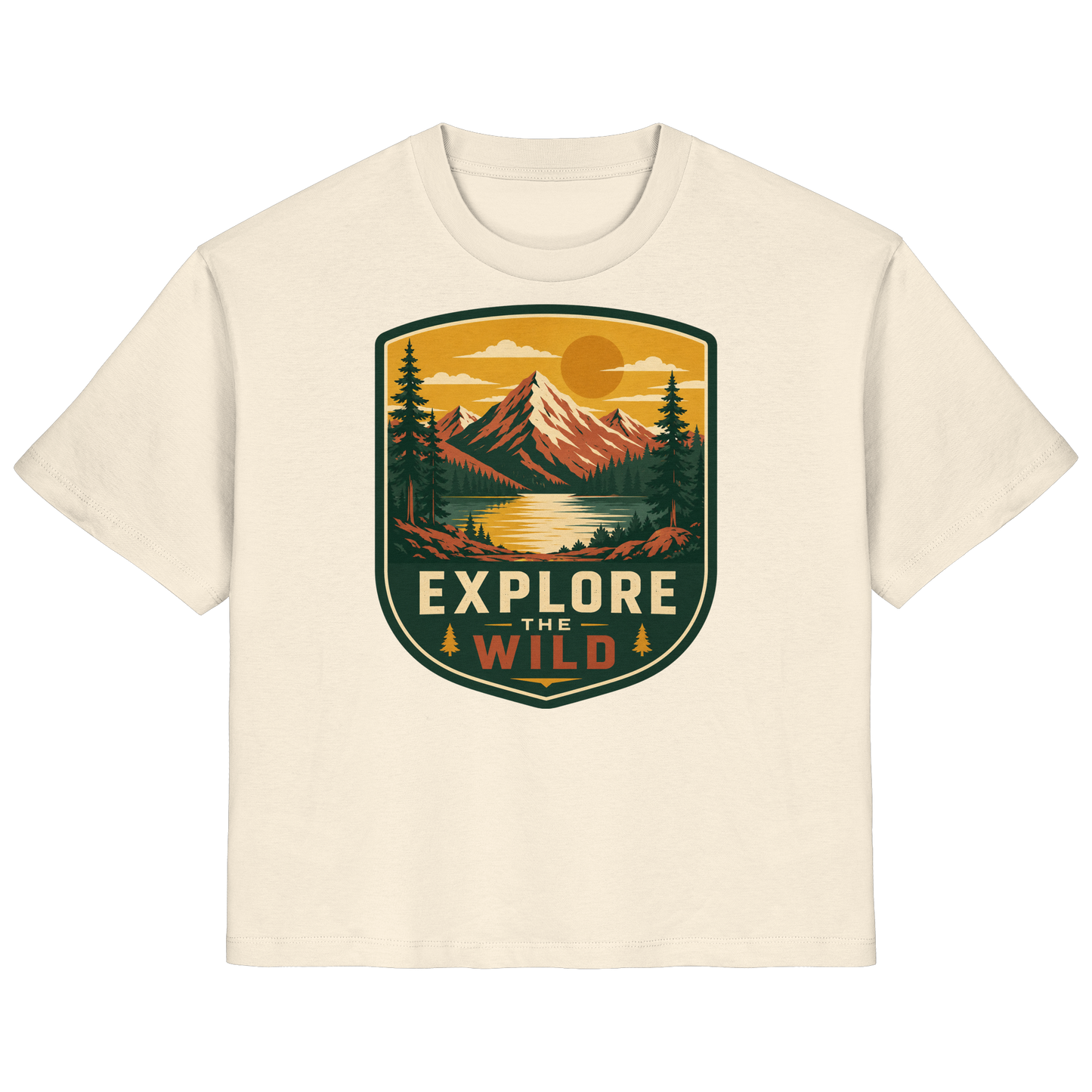 Clever Outdoor Explore The Wild - Ladies Organic Shirt