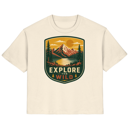 Clever Outdoor Explore The Wild - Ladies Organic Shirt - clever-outdoor.de