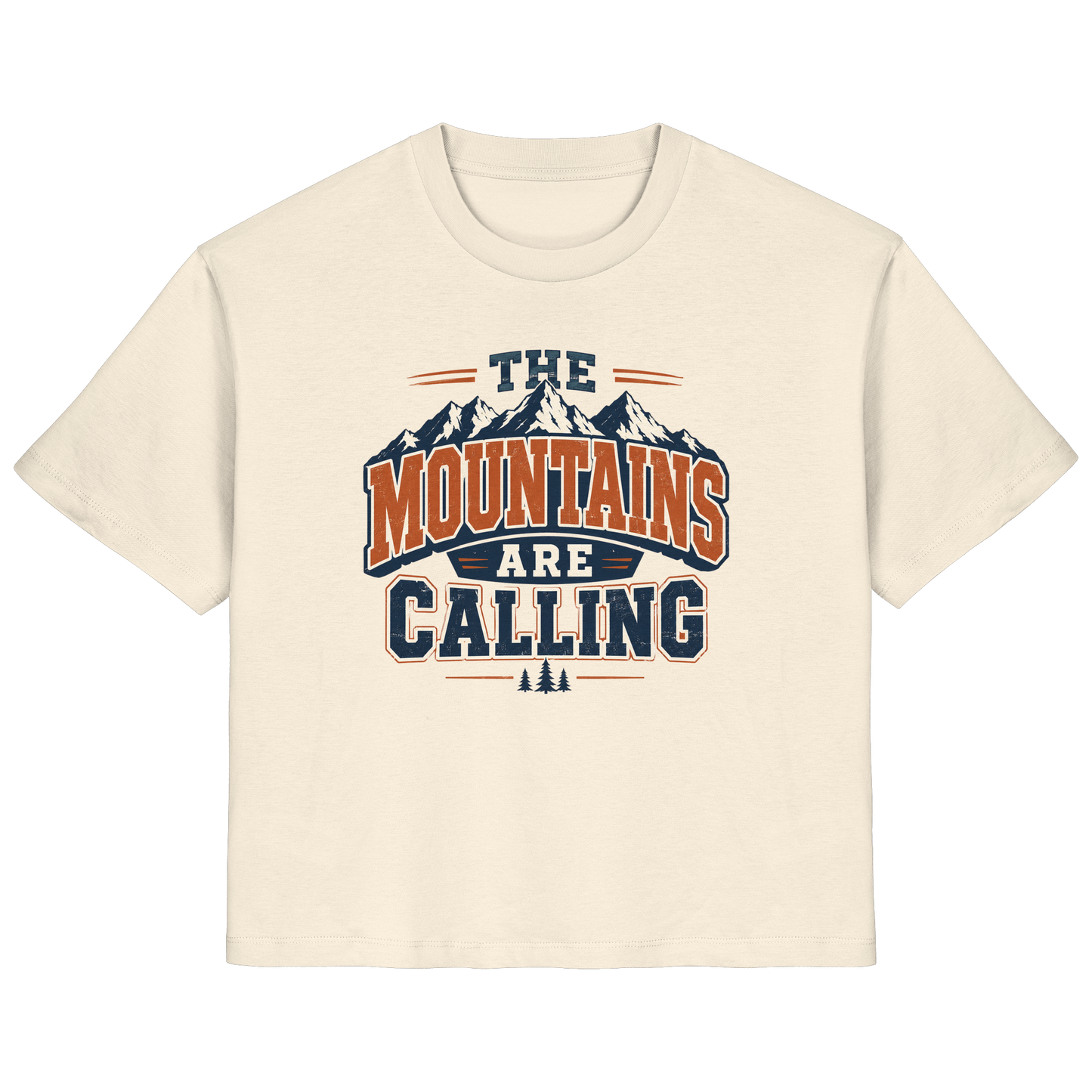 Clever Outdoor The Mountains Are Calling - Ladies Organic Shirt