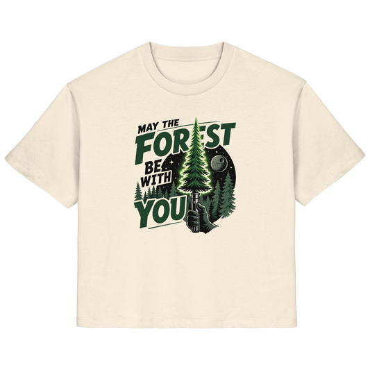 Clever Outdoor May The Forest Be With You - Ladies Organic Shirt - clever-outdoor.de