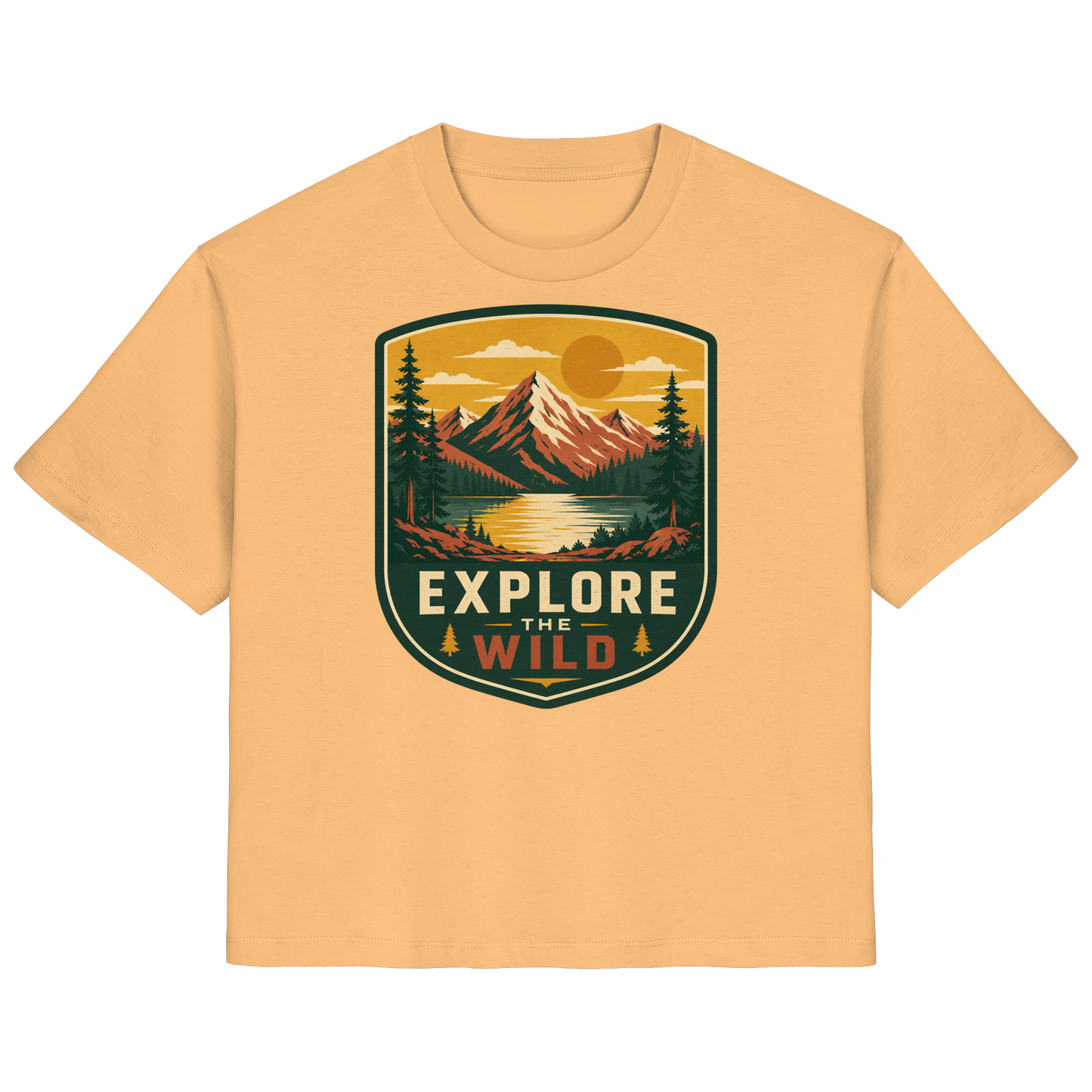 Clever Outdoor Explore The Wild - Ladies Organic Shirt