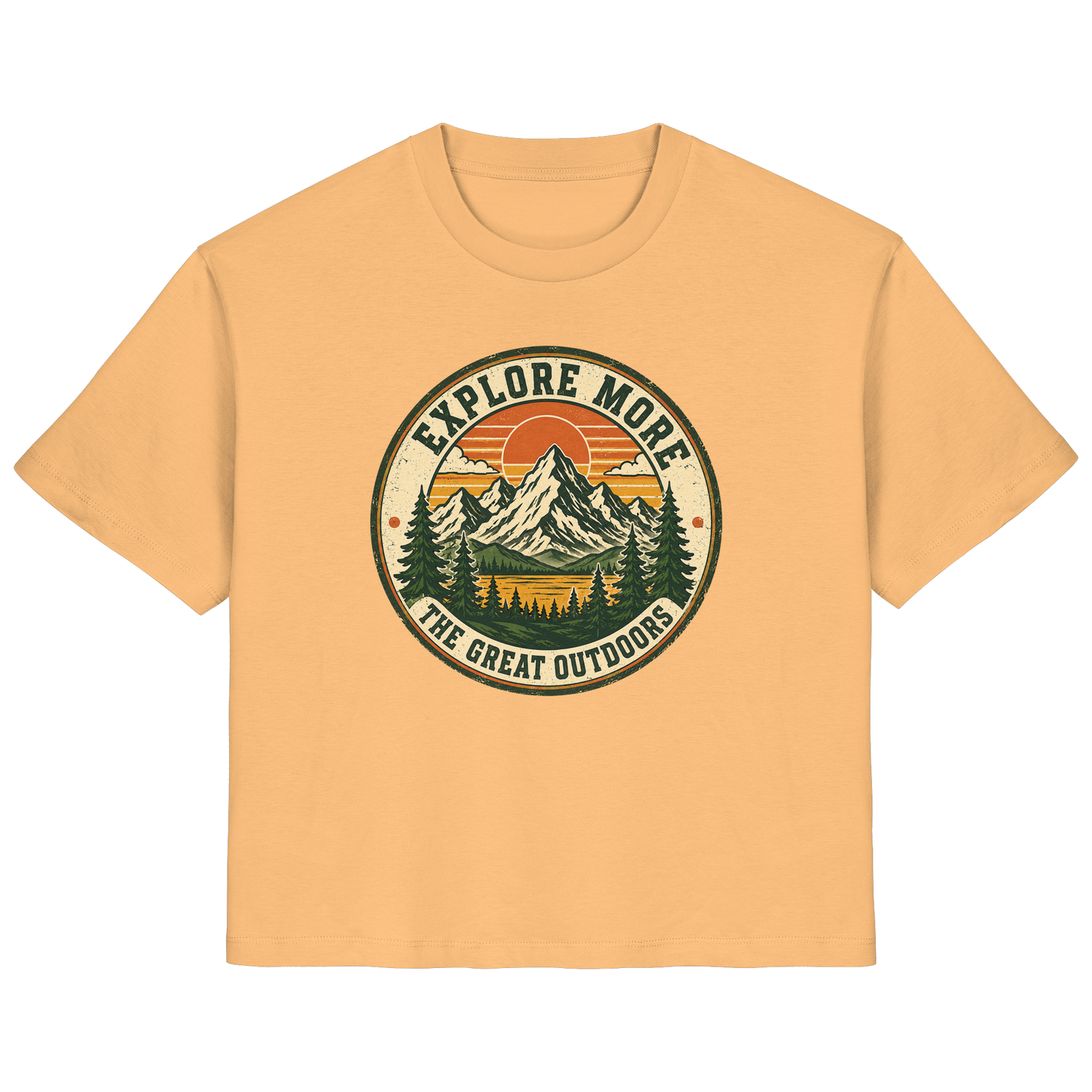 Clever Outdoor Explore More The Great Outdoors - Ladies Organic Shirt