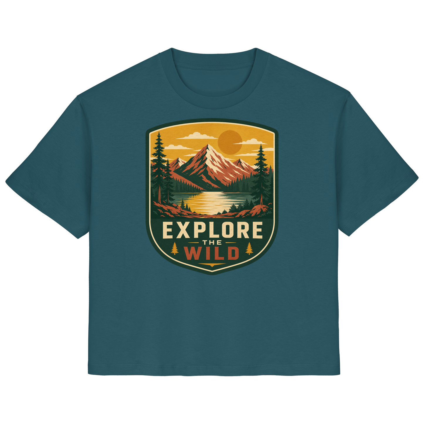 Clever Outdoor Explore The Wild - Ladies Organic Shirt