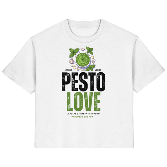 Clever Outdoor Pesto Love - Ladies Organic Shirt - clever-outdoor.de