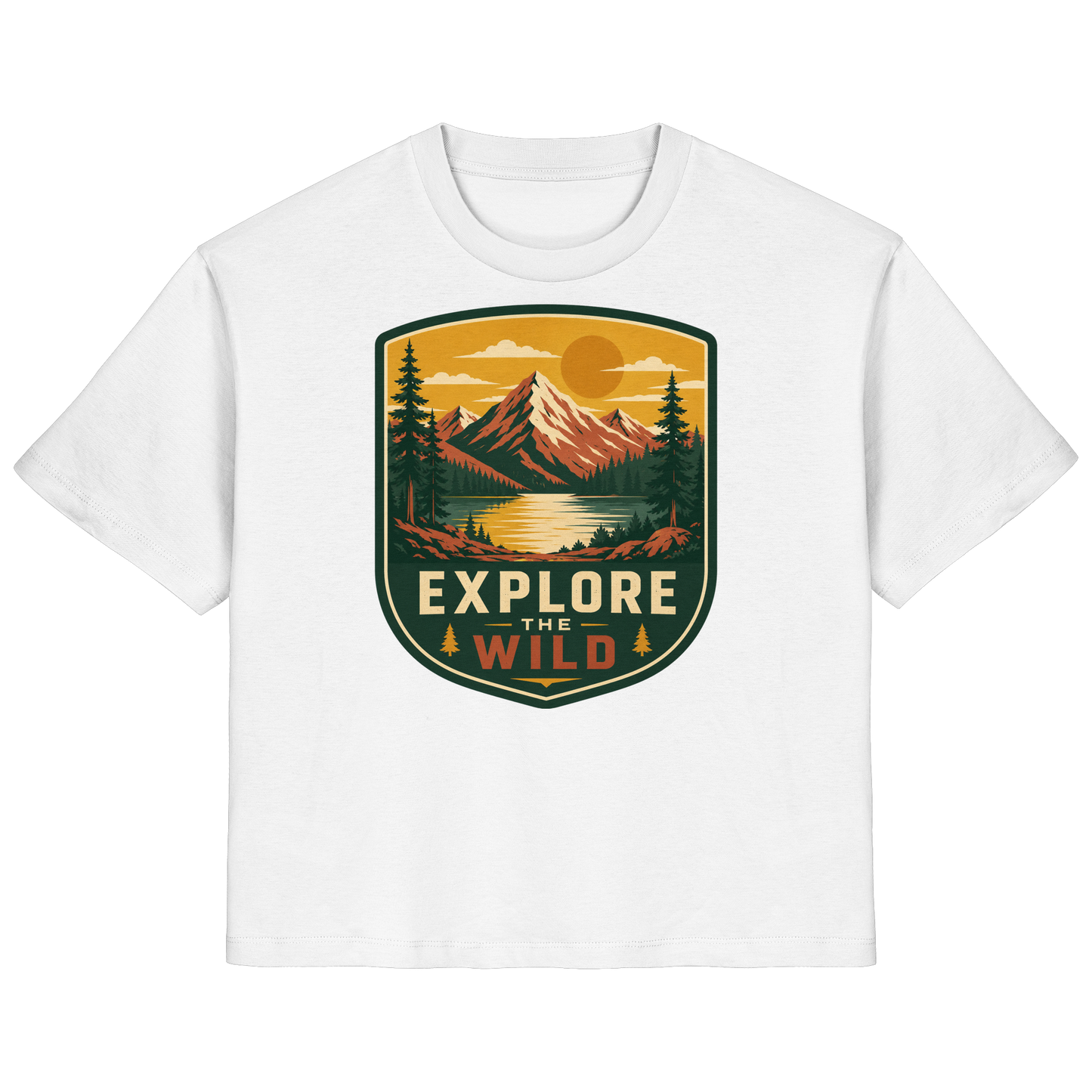 Clever Outdoor Explore The Wild - Ladies Organic Shirt