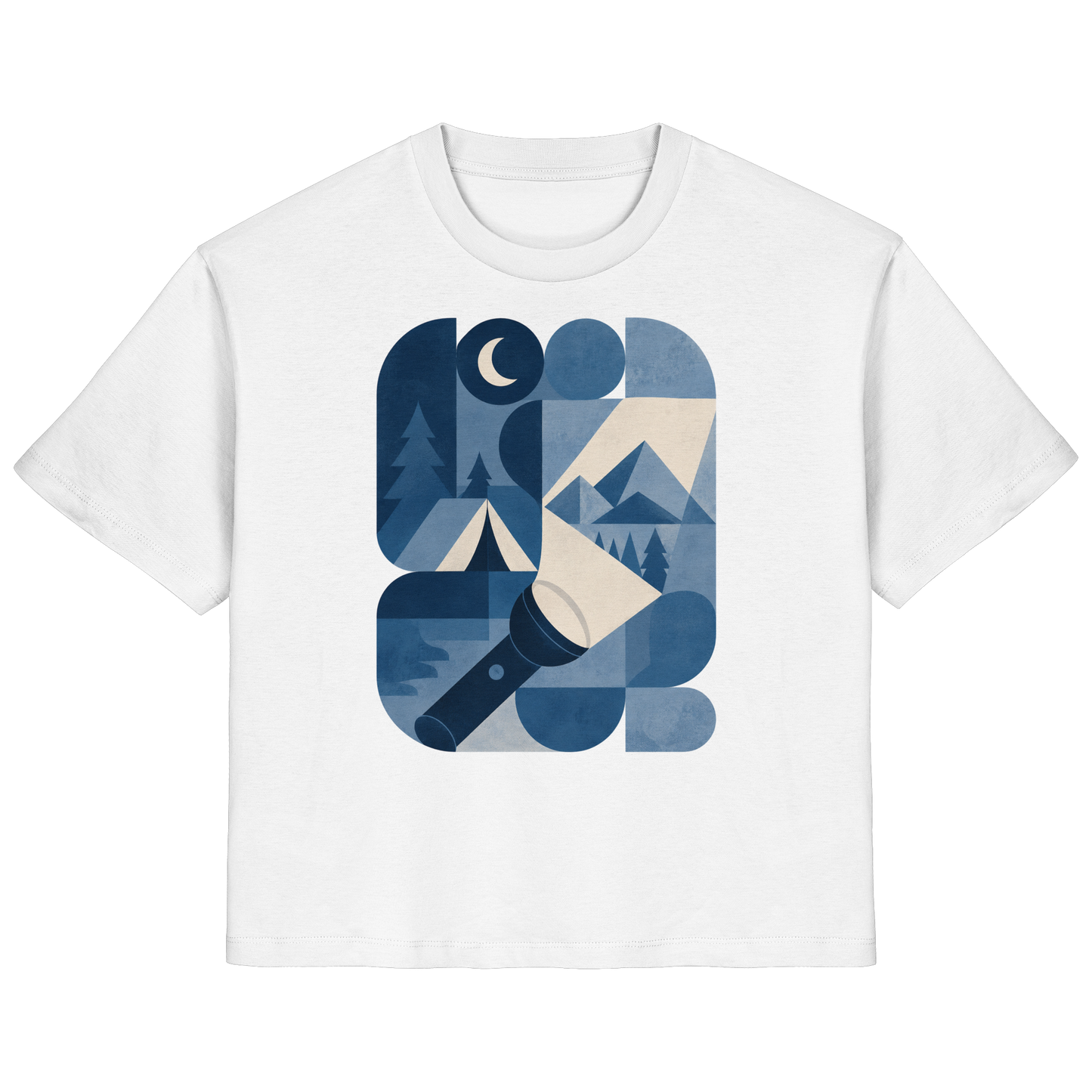 Clever Outdoor Blue System - Ladies Organic Shirt