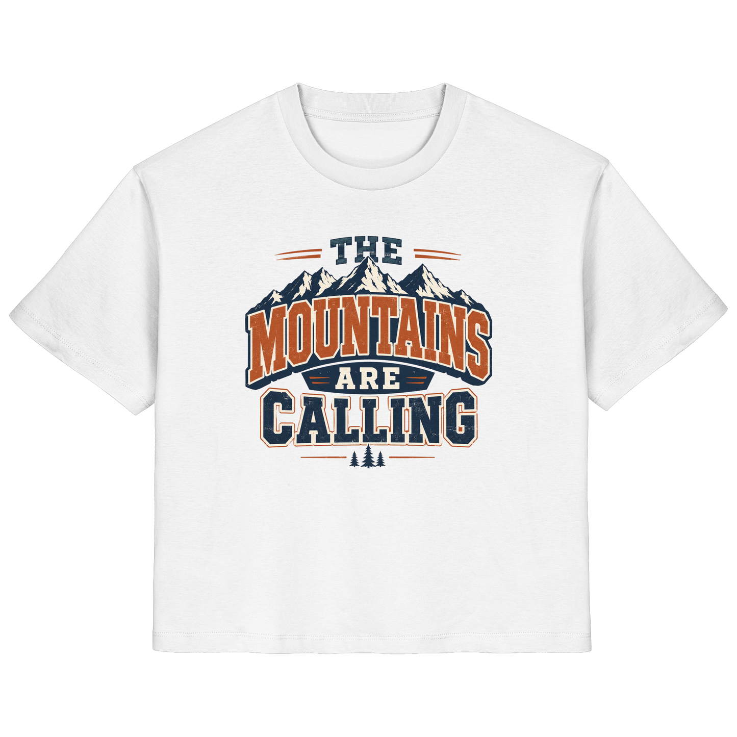 Clever Outdoor The Mountains Are Calling - Ladies Organic Shirt