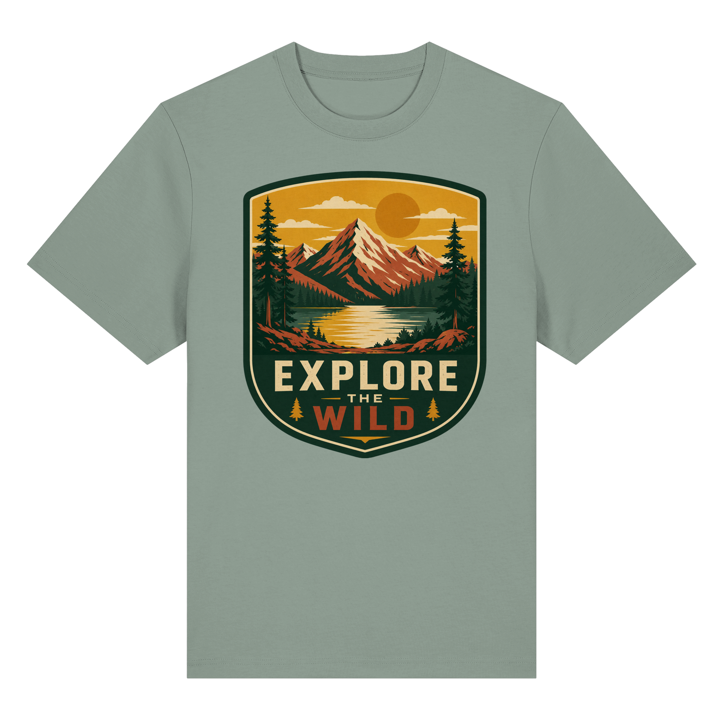 Clever Outdoor Explore The Wild - Organic Heavy Shirt