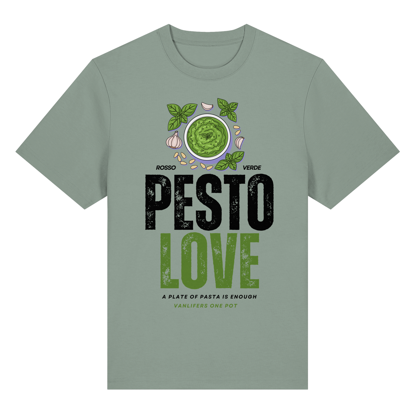 Clever Outdoor Pesto Love - Organic Heavy Shirt