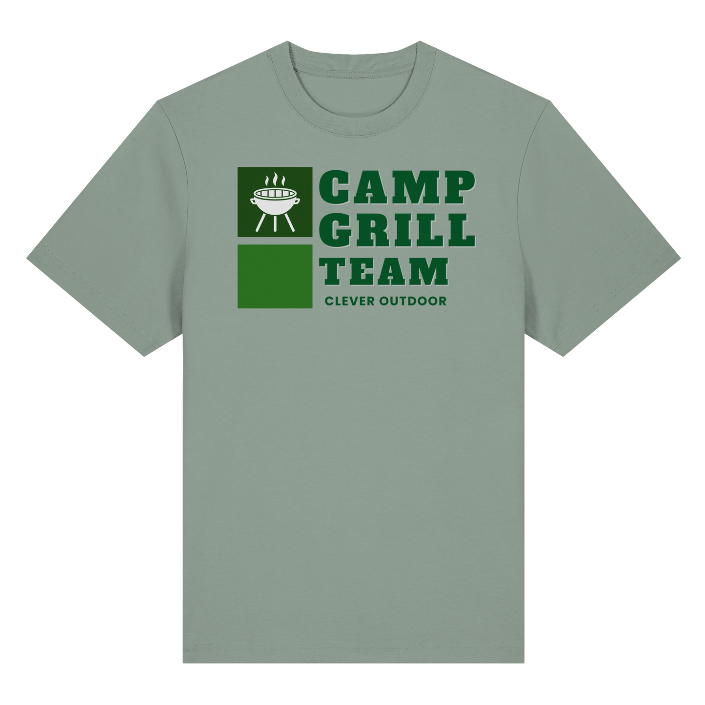 Clever Outdoor Camp Grill Team  - Organic Heavy Shirt
