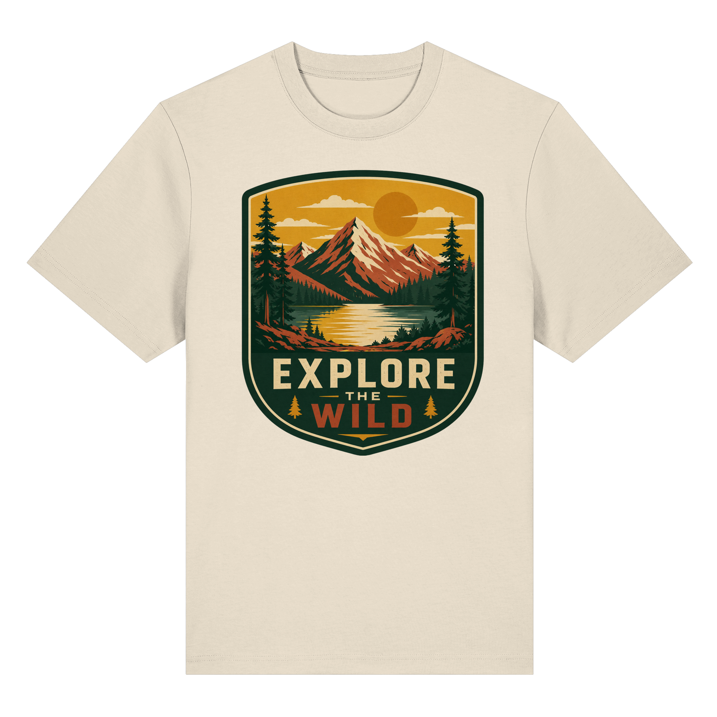 Clever Outdoor Explore The Wild - Organic Heavy Shirt