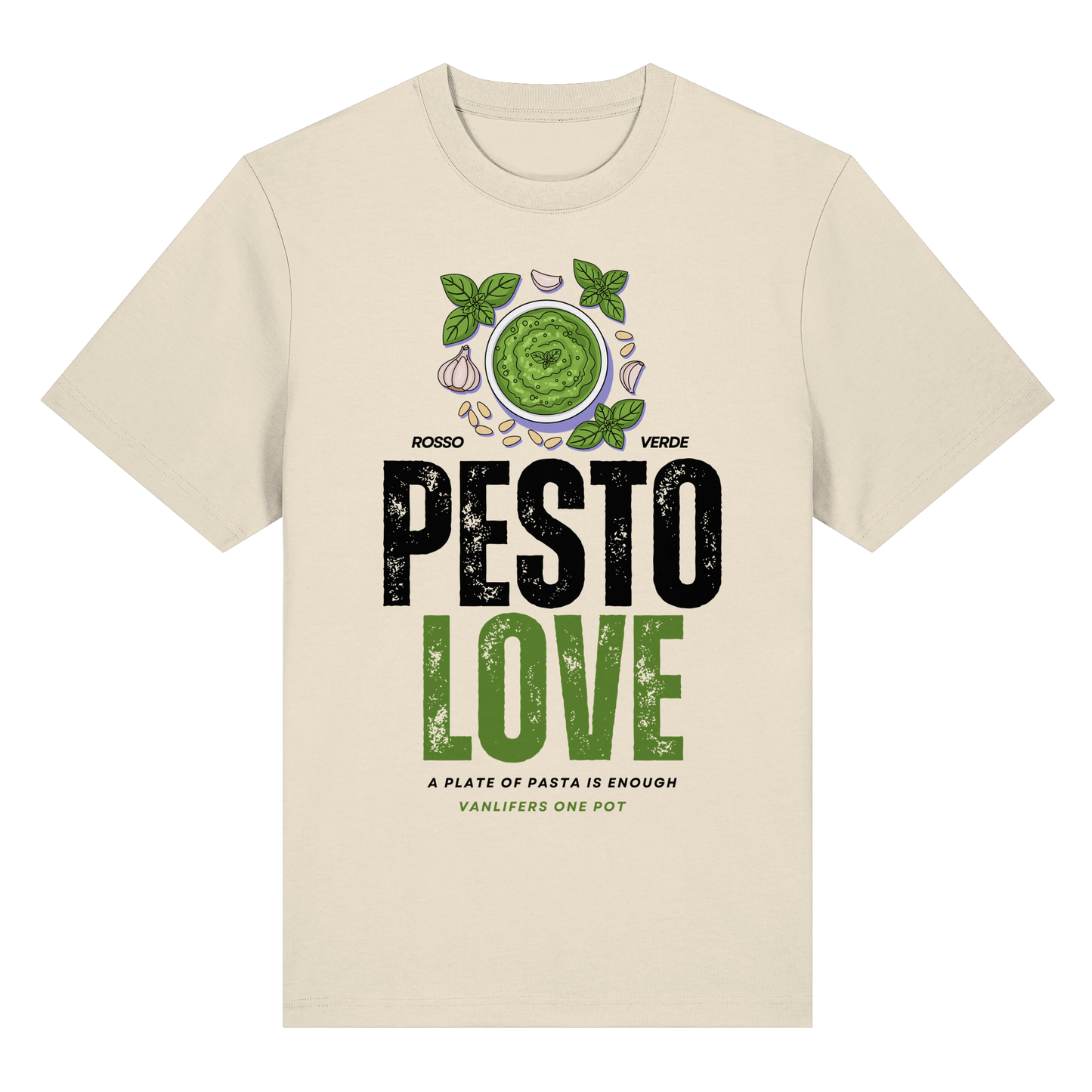 Clever Outdoor Pesto Love - Organic Heavy Shirt