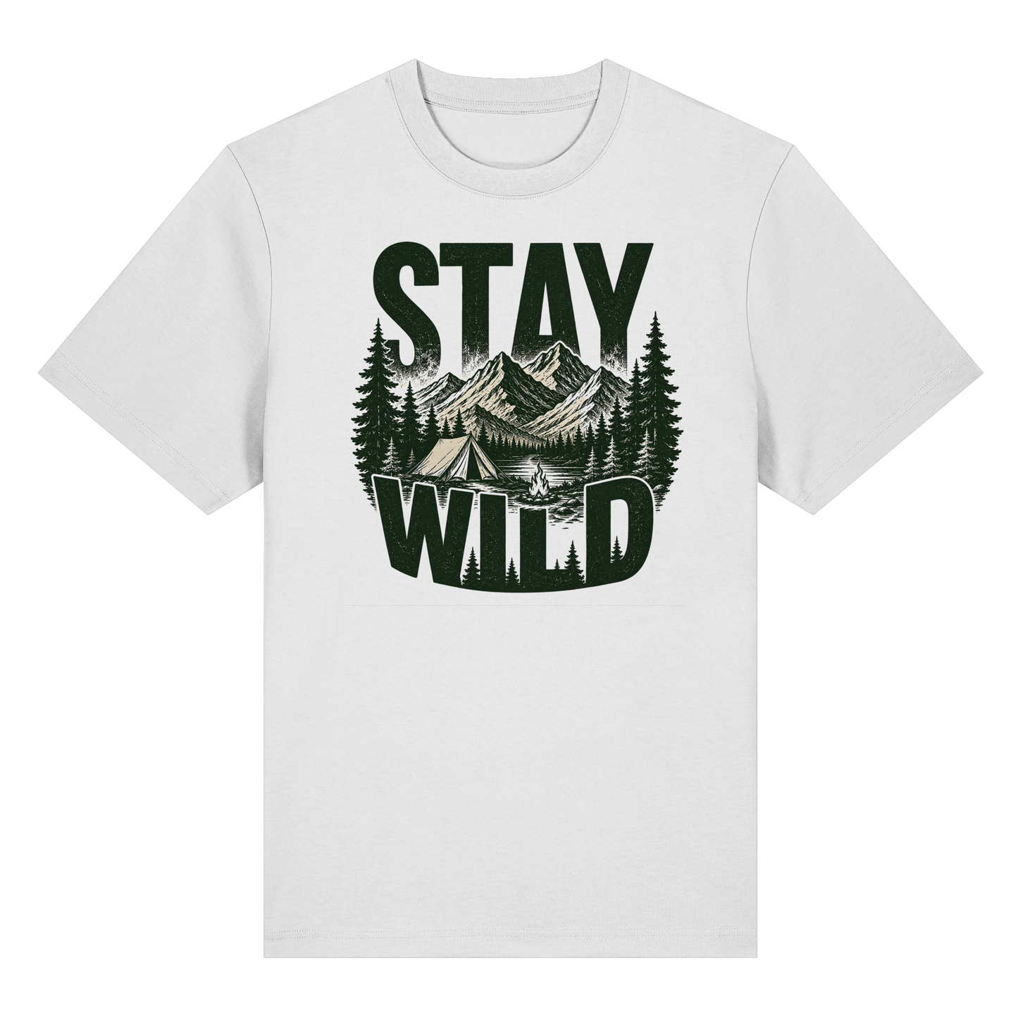 Clever Outdoor Stay Wild  - Organic Heavy Shirt