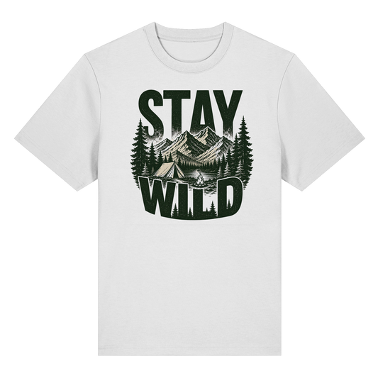 Clever Outdoor Stay Wild  - Organic Heavy Shirt - clever-outdoor.de