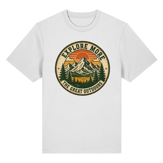 Clever Outdoor Explore More The Great Outdoors - Organic Heavy Shirt - clever-outdoor.de