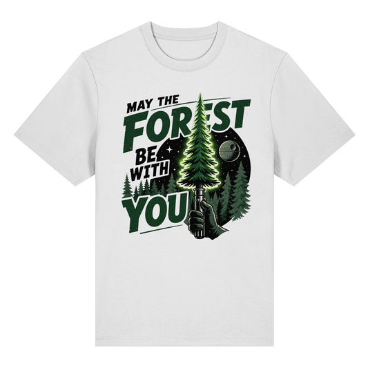 Clever Outdoor May The Forest Be With You - Organic Heavy Shirt - clever-outdoor.de