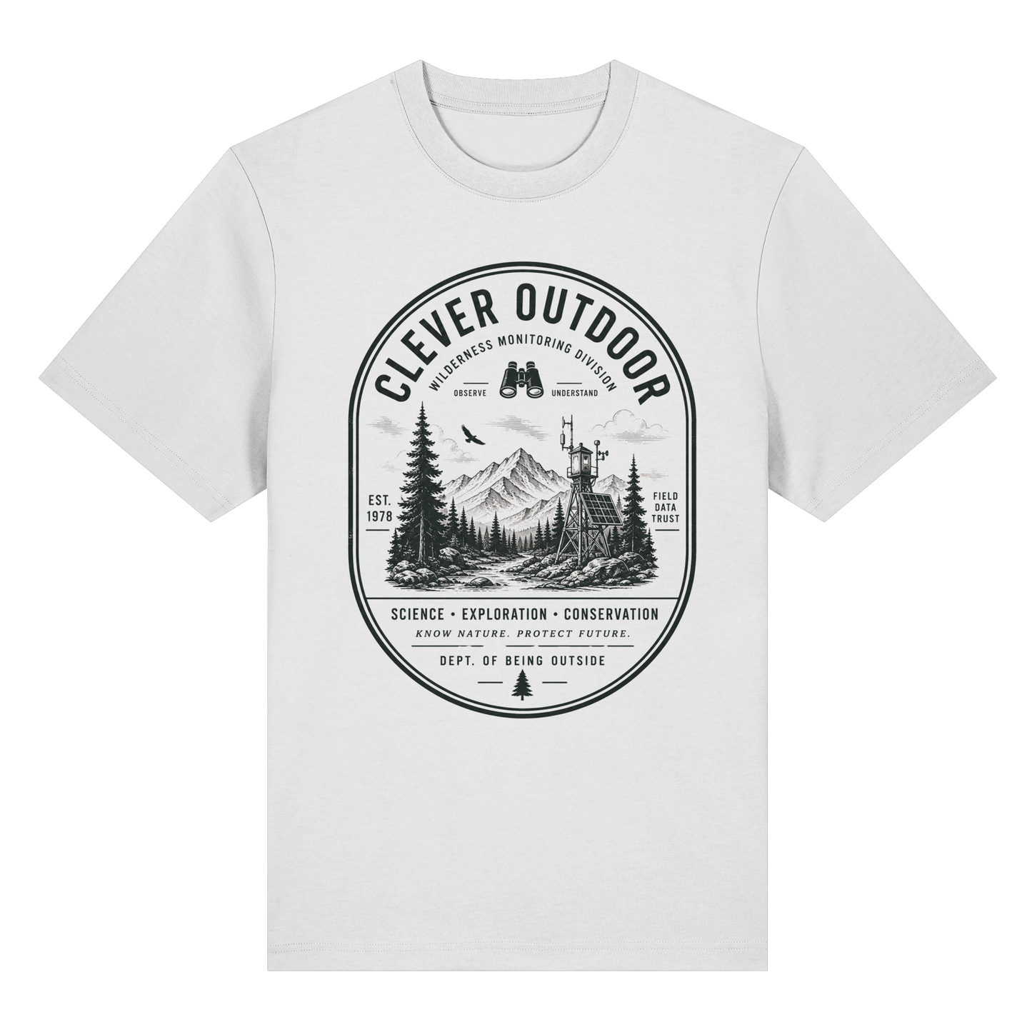 Clever Outdoor Monitoring Division - Organic Heavy Shirt
