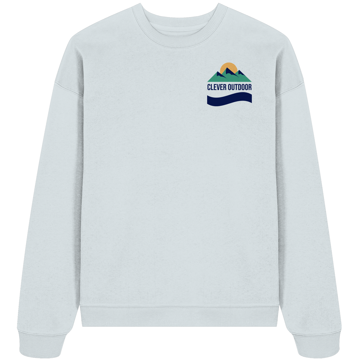 Clever Outdoor Official Club Backprint - Organic Oversize Sweatshirt