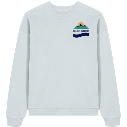 Clever Outdoor Official Club Backprint - Organic Oversize Sweatshirt