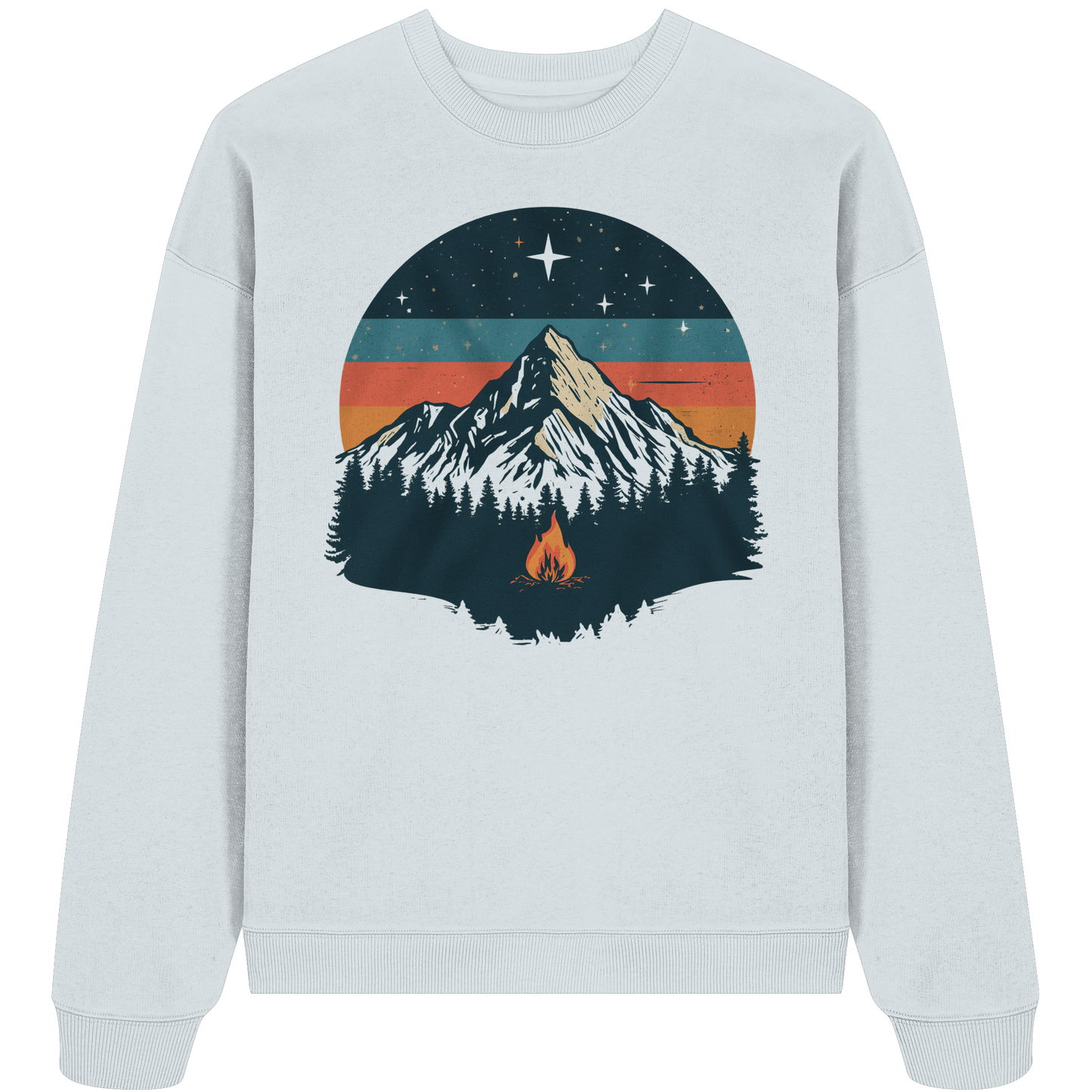 Clever Outdoor Direct Mountain - Organic Oversize Sweatshirt