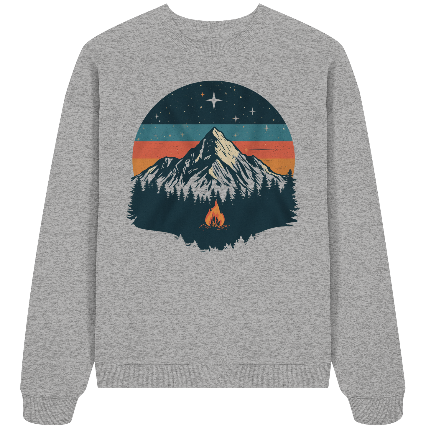 Clever Outdoor Direct Mountain - Organic Oversize Sweatshirt