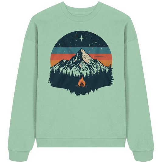 Clever Outdoor Direct Mountain - Organic Oversize Sweatshirt - clever-outdoor.de