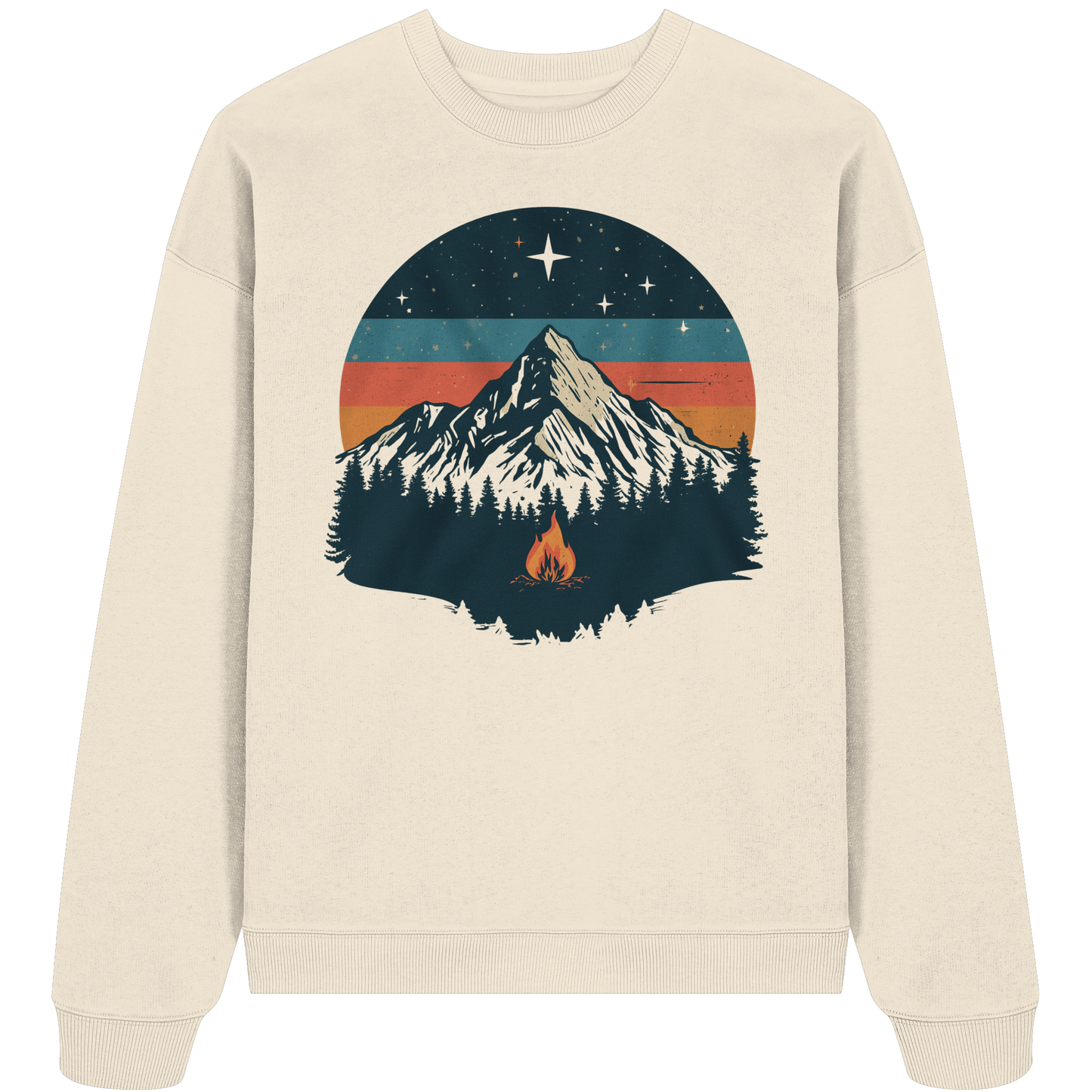 Clever Outdoor Direct Mountain - Organic Oversize Sweatshirt