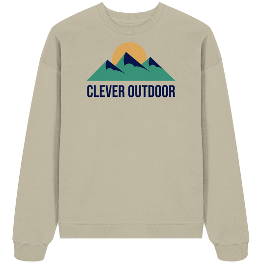 Clever Outdoor Originals - Organic Oversize Sweatshirt - clever-outdoor.de