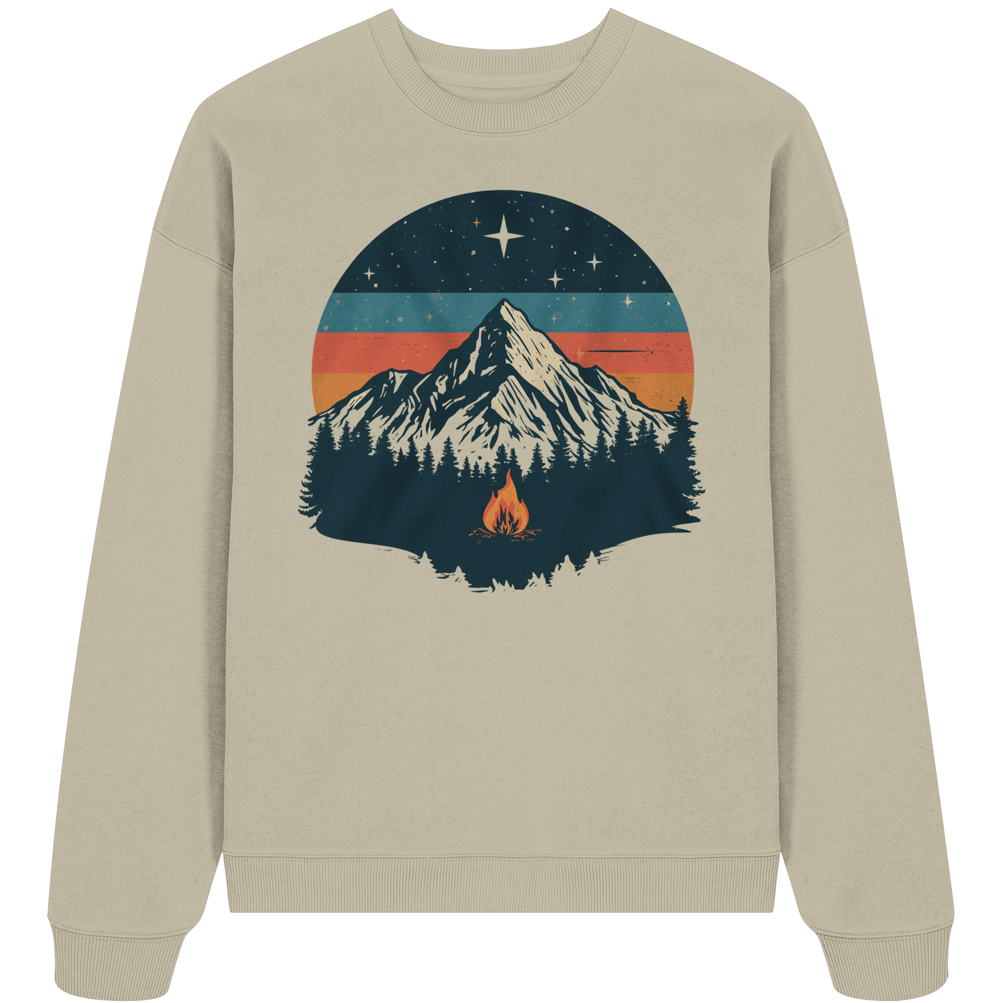 Clever Outdoor Direct Mountain - Organic Oversize Sweatshirt