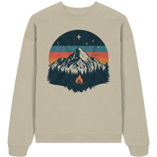 Clever Outdoor Direct Mountain - Organic Oversize Sweatshirt - clever-outdoor.de
