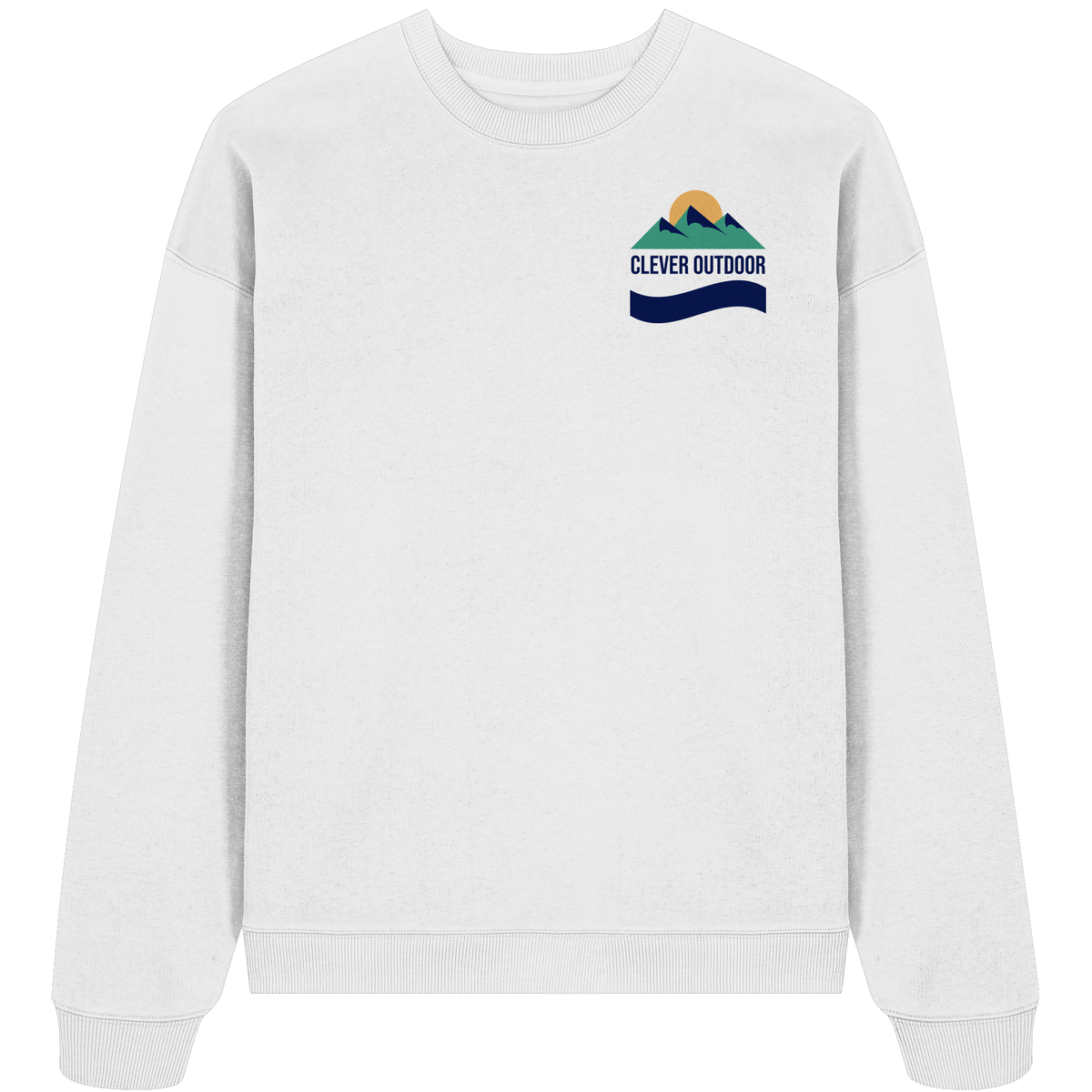 Clever Outdoor Official Club Backprint - Organic Oversize Sweatshirt