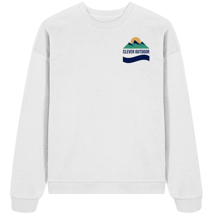 Clever Outdoor Official Club Backprint - Organic Oversize Sweatshirt
